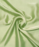 Mint Green Plain Satin Georgette Fabric