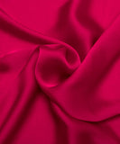 Magenta Plain Satin Georgette Fabric