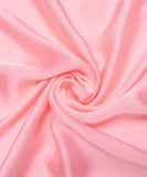 Baby Pink Plain Satin Georgette Fabric