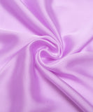 Light Lavender Plain Satin Georgette Fabric