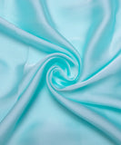 Light Sea Green Plain Satin Georgette Fabric