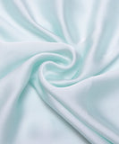 Ivory Plain Satin Georgette Fabric