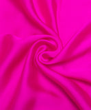 Bright Magenta Plain Satin Georgette Fabric