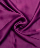 Wine Plain Satin Georgette Fabric