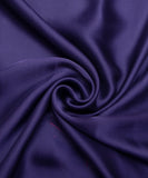 Deep Blue Plain Satin Georgette Fabric