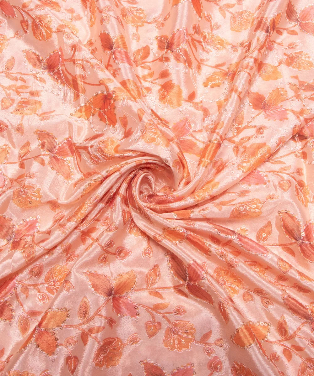 Silk Chinon Fabric