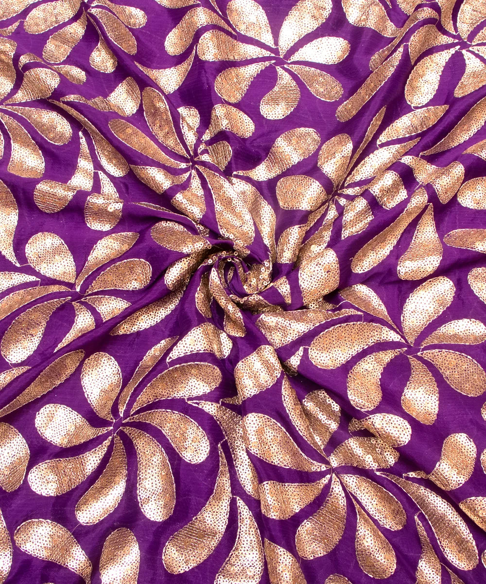 Buy Embroidery Chinon Fabric