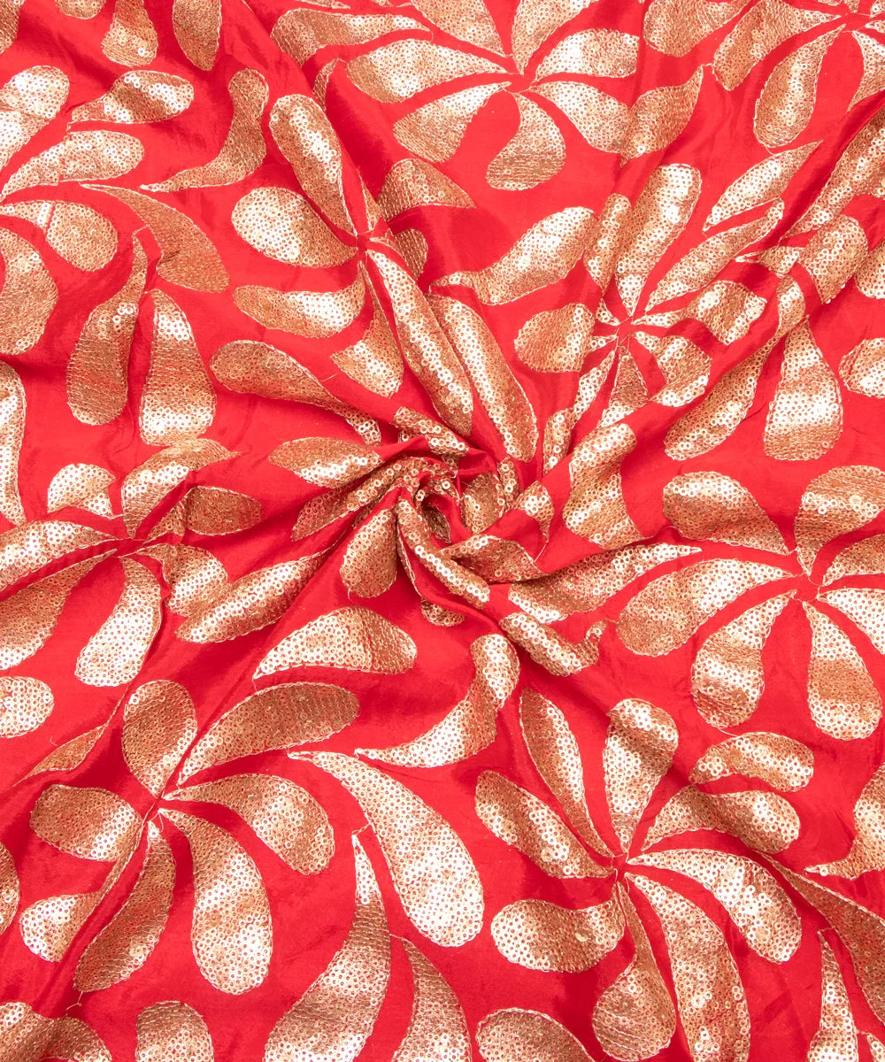 Buy Embroidery Chinon Fabric