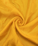 Yellow Plain Uppada Silk Fabric