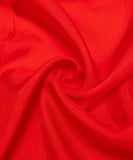 Red Plain Uppada Silk Fabric