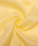 Light Yellow Plain Uppada Silk Fabric