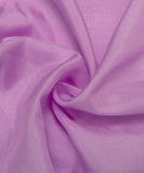 Pastel Lavender Plain Uppada Silk Fabric