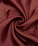 Brown Plain Uppada Silk Fabric