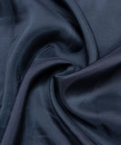 Dark Teal Blue Plain Uppada Silk Fabric