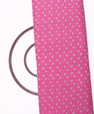 Pink Colour Floral Print Cotton Fabric