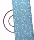 Light Blue Colour Floral Printed Cotton Fabric