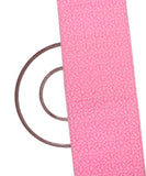 Pink Colour Leaf Print Cotton Fabric( 2.5 Meter )