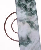 Greenish Grey Colour Tie Dye Digital Print Organza Fabric