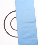 Light Blue Colour Plain Raw Silk Fabric