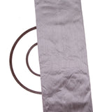 Grey Colour Plain Raw Silk Fabric