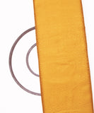 Yellow Colour Flower Design Brocade Silk Fabric