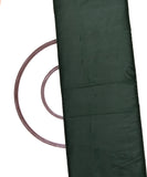 Dark Green Colour Plain Santoon Fabric