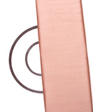 Peach Colour Plain Satin Fabric