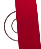 Red Colour Plain Faux Georgette Fabric