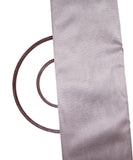 Silver Colour Plain Tissue Organza Fabric