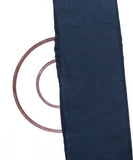 Teal Blue Colour Plain Tissue Organza Fabric