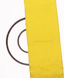 Neon Yellow Colour Plain Tissue Organza Fabric
