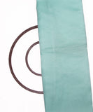 Sea Green Colour Plain Tissue Organza Fabric