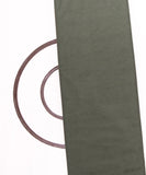 Khaki Green Colour Plain Mesh Net Fabric