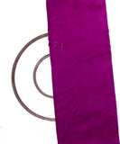 Purple Colour Plain Tissue Organza Fabric