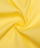 Lemon Yellow Colour Plain Poplin Cotton Fabric
