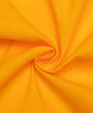 Yellow Colour Plain Poplin Cotton Fabric