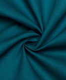 Teal Blue Colour Plain Poplin Cotton Fabric