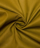 Khaki Green Colour Plain Poplin Cotton Fabric