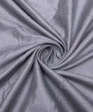 Grey Colour Plain Santoon Fabric