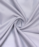 Light Stone Grey Color Plain Crepe Fabric