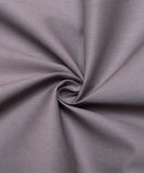 Grey Plain Poplin Cotton Fabric