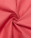 Peach Pink Plain Cotton Lining Fabric