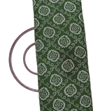 Dark Green Colour Bandhani Printed Cotton Fabric