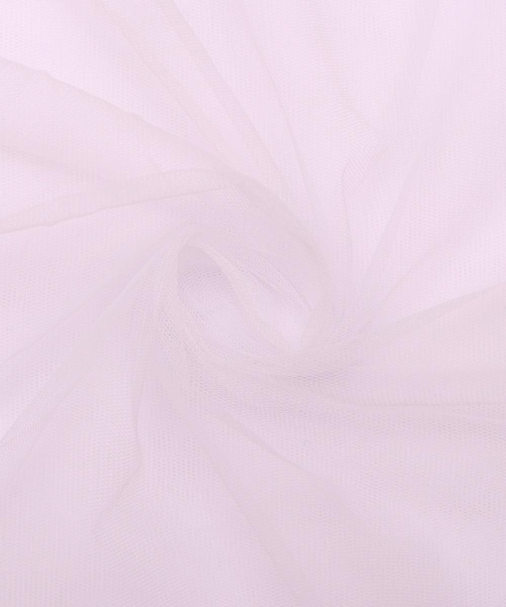 white plain mesh net fabric b128 3472