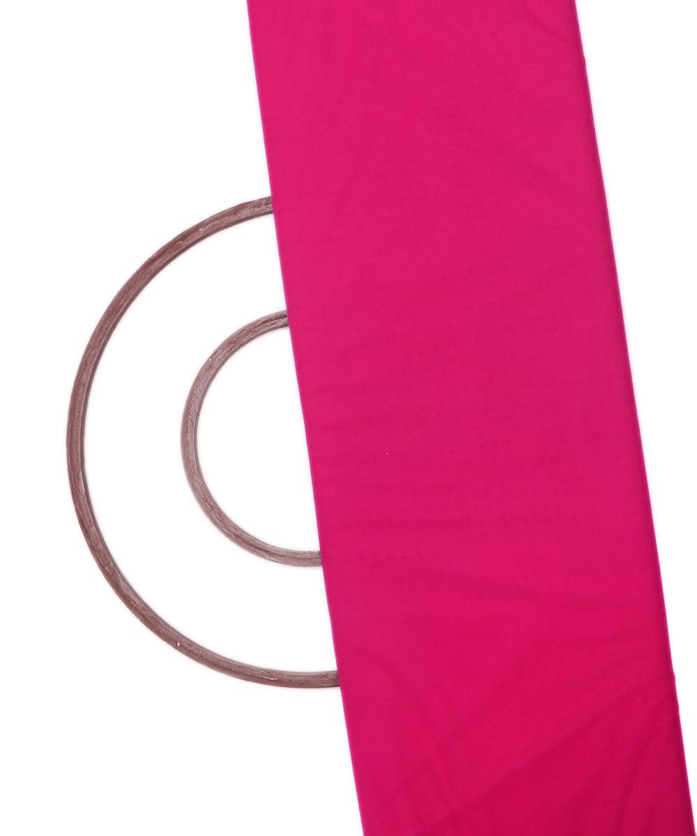 pink plain tissue net fabric