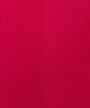 pink plain tissue net fabric