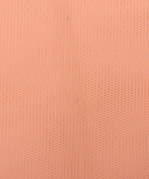 peach plain tissue net fabric
