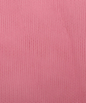 light pink plain tissue net fabric