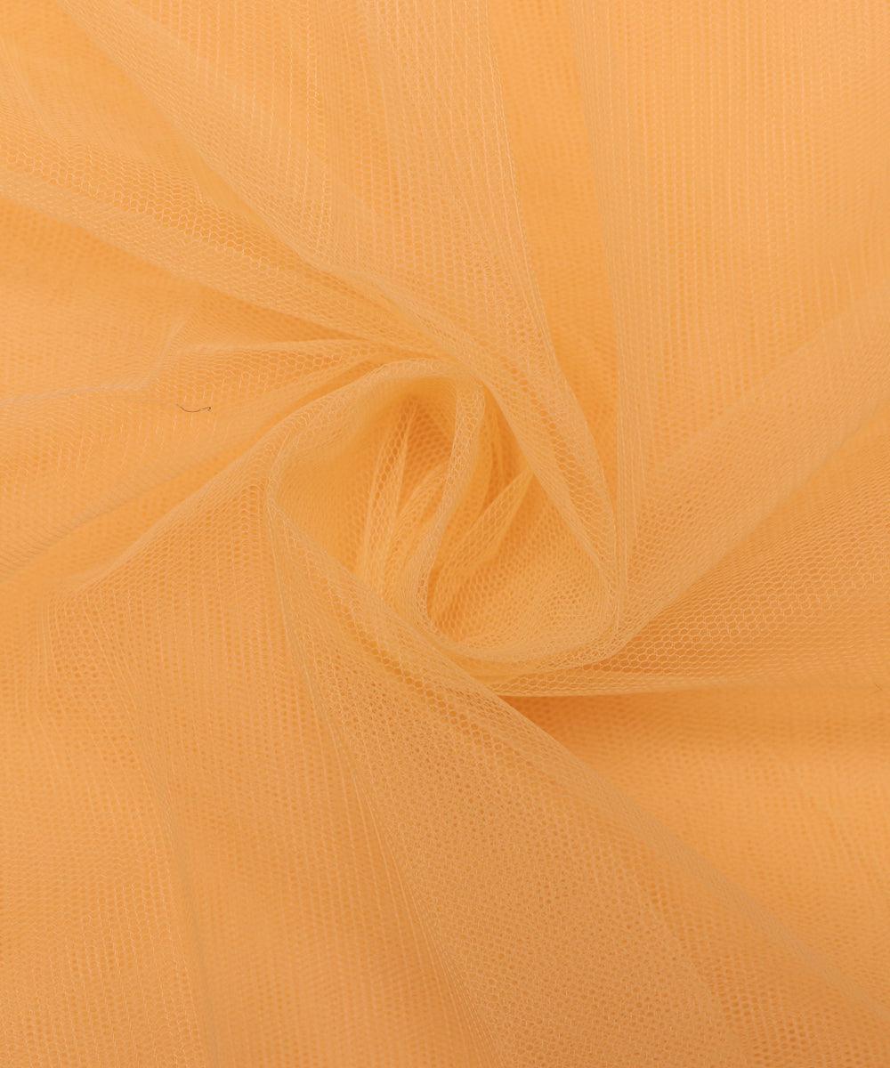 white plain tissue net fabric