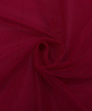 purple plain tissue net fabric